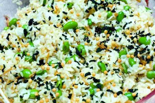 Edamame Nametake Rice Recipe • Cooking Hawaiian Style
