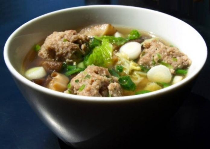 Pork-Cilantro-Soup