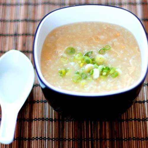Vegetable-Congee-(Rice-Porridge)