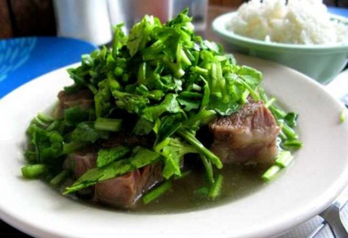 Salt-Meat-Watercress-Soup