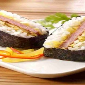 Teriyaki-Takuan-Spam-Musubi