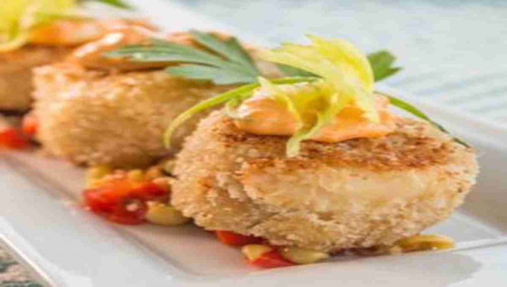 Dungeness Crab Cakes w/Corn Relish Aioli • Cooking Hawaiian Style