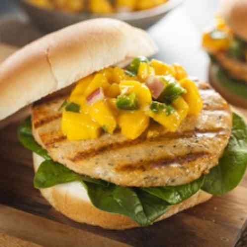 Mahi Mahi Burgers w/Serrano Mango Salsa • Cooking Hawaiian Style