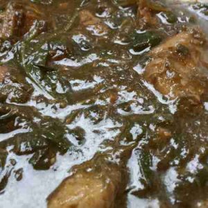 Lazy-Luau-with-spinach-and-taro-leaves-Recipe