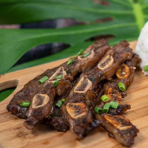 Grilled Kalbi Ribs by Shane Victorino Recipe • Cooking Hawaiian Style