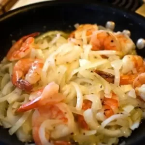 Stir-fry-Shrimp-Onions-Recipe
