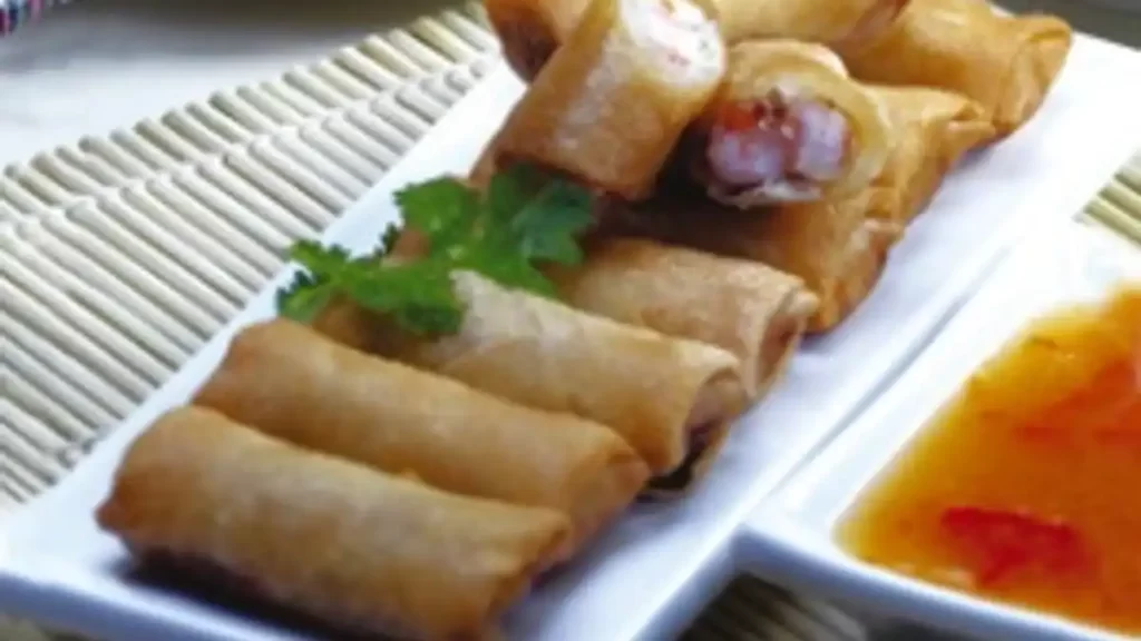 Shrimp & Taro Eggrolls Recipe • Cooking Hawaiian Style