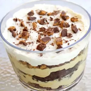 Peanut Butter Cup Trifle Recipe • Cooking Hawaiian Style