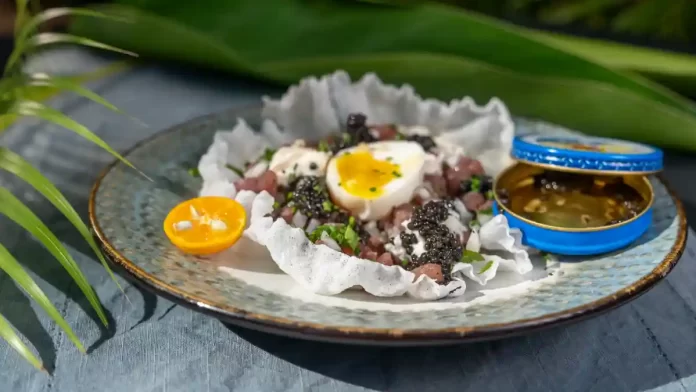 Maui-Venison-Tartare-by-Chef-Alvin-Savella