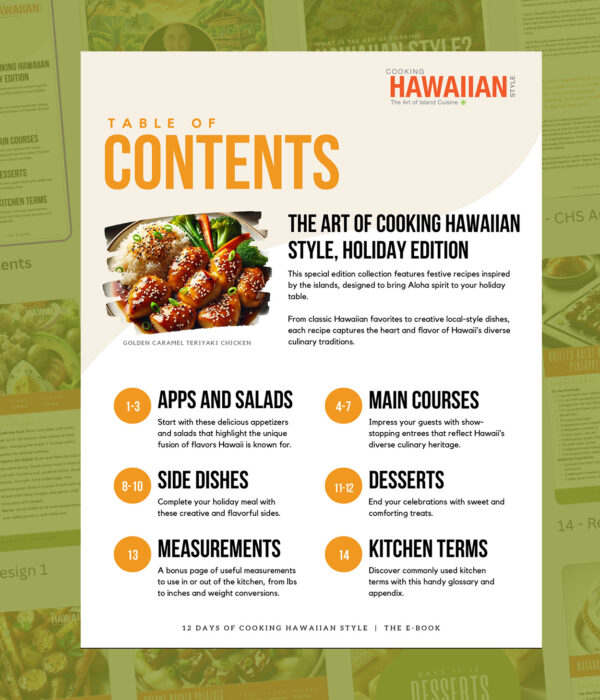 eBook: 12 Days of Cooking Hawaiian Style - Image 2