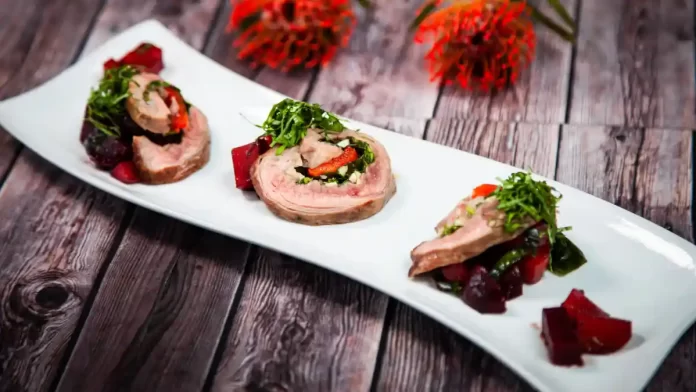 Stuffed-Flank-Steak-Beet-Salad