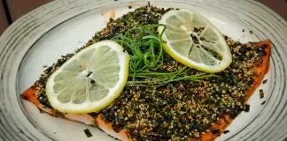 Baked Salmon with Seaweed by Mark Yamanaka Baked-Salmon-with-Seaweed-by-Mark-Yamanaka