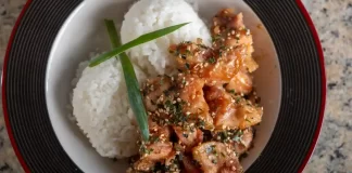 Furikake Chicken by Zion Thompson Crispy Hawaiian furikake chicken thighs inspired by Zion Thompson