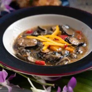 Garlic butter sauteed opihi seafood pupu