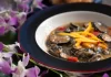 Sautéed ʻOpihi by Brad Mira Garlic butter sauteed opihi Hawaiian limpets with sweet peppers by Brad Mira