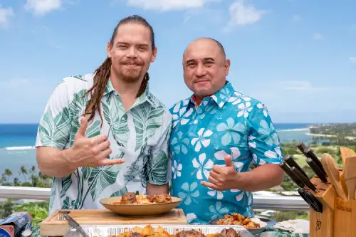 Musician Zion Thompson's signature homemade furikake chicken